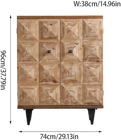🪵 Elegant Wooden Sideboard 🏡✨ Modern Storage Cabinet 🌿