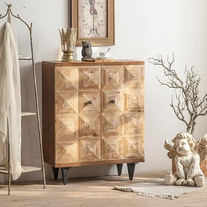 🪵 Elegant Wooden Sideboard 🏡✨ Modern Storage Cabinet 🌿