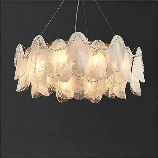 ✨ Crystal Glow Ceiling Light 🌙💎 Elegant Modern Chandelier ✨