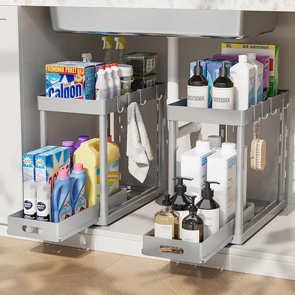 🗄️ Pull-Out Storage Organizer 🌿 | Tidy & Stylish Home ✨🏡