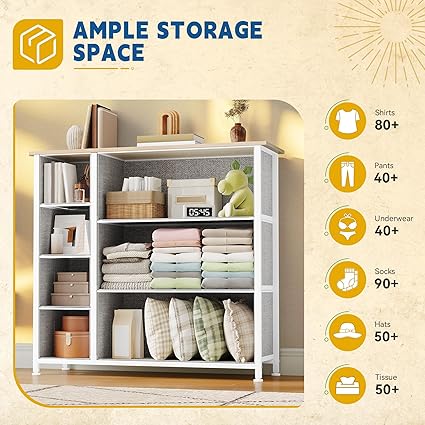 🛏️ Bedroom Dresser Organizer 🗄️ | Tidy & Stylish Space 🌿✨