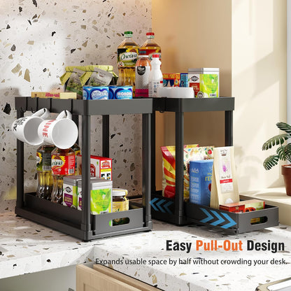 🗄️ Pull-Out Storage Organizer 🌿 | Tidy & Stylish Home ✨🏡